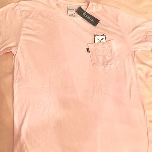 Rip N Dip Pink Cat Shirt
